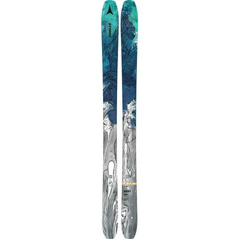 Atomic Men's Bent 100 Skis 1 Atomic Men's Bent 100 Skis