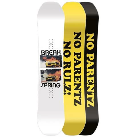 Spring Break Snowboards Men's Spring Break Powder Twin Snowboard - 2022 Model 2 Spring Break Snowboards Men's Spring Break Powder Twin Snowboard - 2022 Model - Image 2