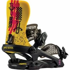 Rome Snowboards Men's 390 Boss Snowboard Binding -K2 Shop fw23 2223 rome bdg 390 artifact main