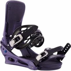 Burton Men's Cartel Re:Flex Snowboard Bindings -K2 Shop fw23 burton menscartelreflexsnowboardbindings violethalo 1