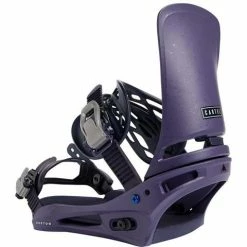 Burton Men's Cartel Re:Flex Snowboard Bindings -K2 Shop fw23 burton menscartelreflexsnowboardbindings violethalo 2