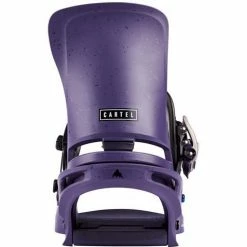 Burton Men's Cartel Re:Flex Snowboard Bindings -K2 Shop fw23 burton menscartelreflexsnowboardbindings violethalo 3