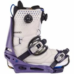 Burton Men's Cartel Re:Flex Snowboard Bindings -K2 Shop fw23 burton menscartelreflexsnowboardbindings violethalo 5