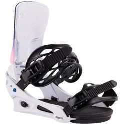 Burton Men's Cartel Re:Flex Snowboard Bindings -K2 Shop fw23 burton menscartelreflexsnowboardbindings whitecloudburst 1