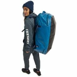 Burton Multipath 90L Large Duffel Bag 8 Burton Multipath 90L Large Duffel Bag -K2 Shop fw23 burton multipath90llargeduffelbag lyonsbluecoated 4