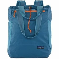 Patagonia Ultralight Black Hole Tote Pack -K2 Shop fw23 patagonia ultralightblackholetotepack wavyblue