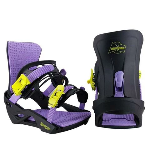 Kemper Snowboards Kemper Freestyle Snowboard Bindings - Unisex 1 Kemper Snowboards Kemper Freestyle Snowboard Bindings - Unisex
