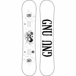 Gnu Men's Riders Choice Snowboard - 2022 Model -K2 Shop rc raven white top white base 154.5