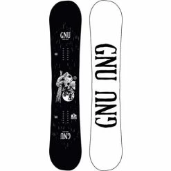 Gnu Men's Riders Choice Snowboard - 2022 Model -K2 Shop rc wolf black top white base 154.5