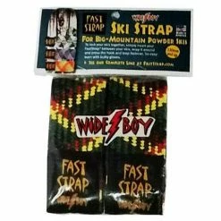 Fast Strap Fast Strap Wide Boy Ski Strap (2 Per Pack) -K2 Shop wide boy double ski pack rasta2